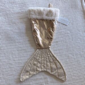 L*Space Metallic Gold Mermaid Tail Stocking